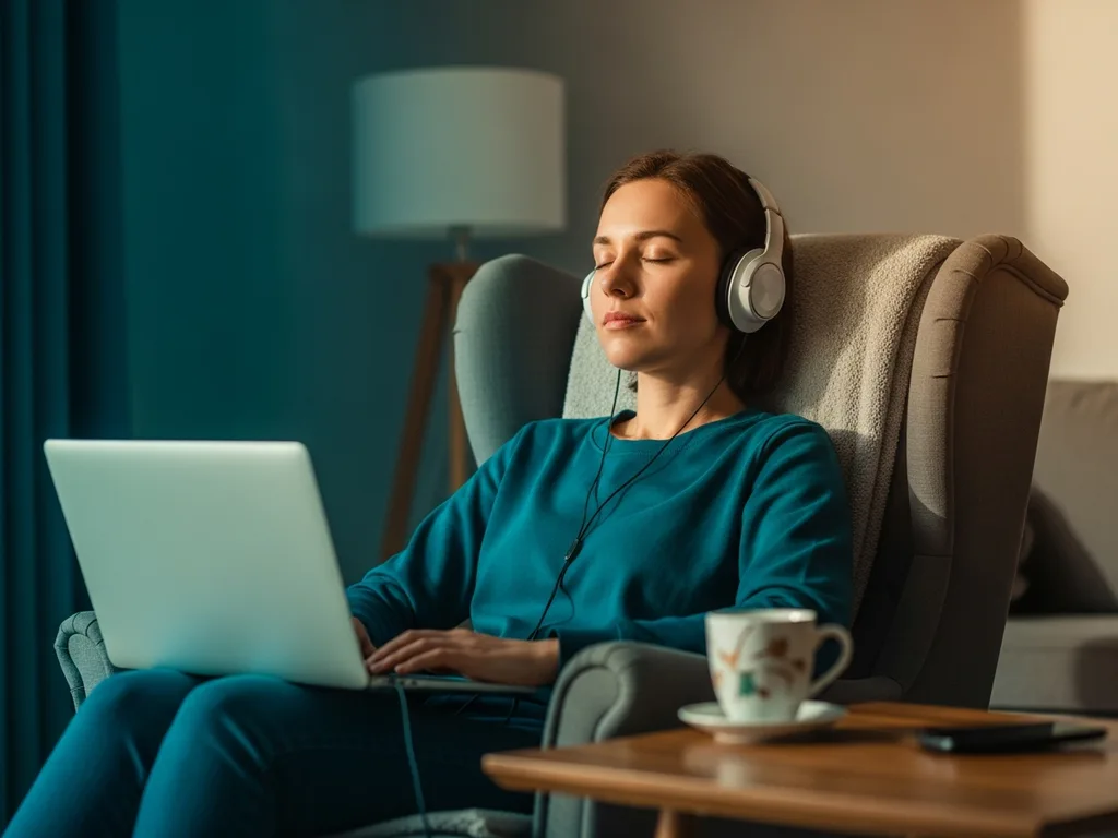 Online hypnotherapy session — same 90 and 60 minute structure, same depth